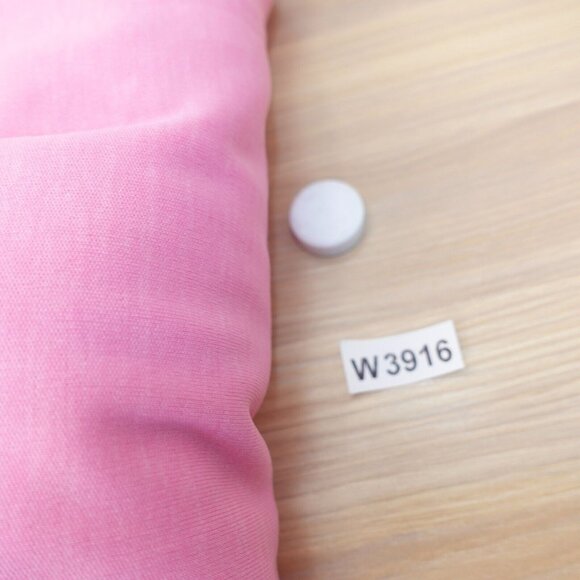 FENWICK Dress 10‎ Pink V Neck Jumpsuit Small Relaxed Stretch Simple Barbiecore - Picture 14 of 14